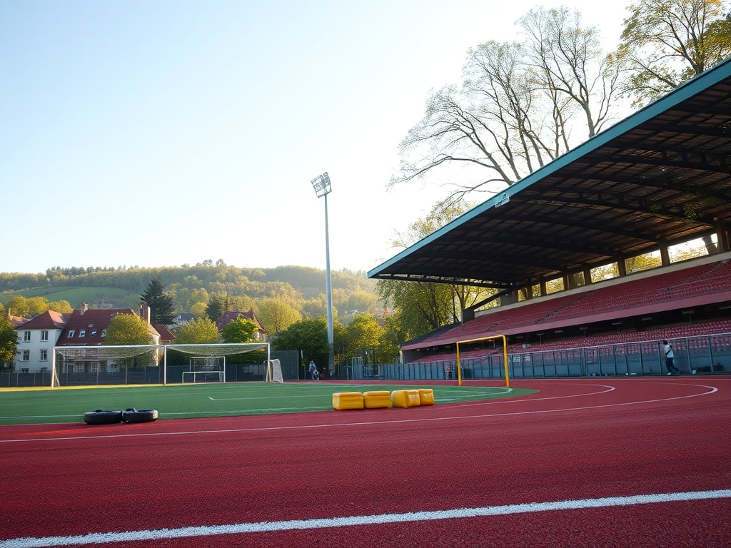 Kibice na trybunach stadionu Siarki Tarnobrzeg podczas meczu Betclic 3. Ligi z Chełmianką Chełm