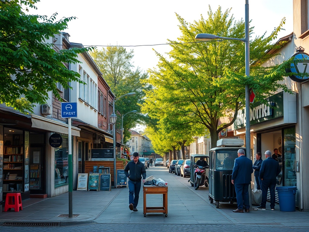 Droga krajowa nr 9 w Tarnobrzegu - wizualizacja lub zdjęcie obecnego stanu drogi, symbolizująca potrzebę modernizacji DK9 w Tarnobrzegu.