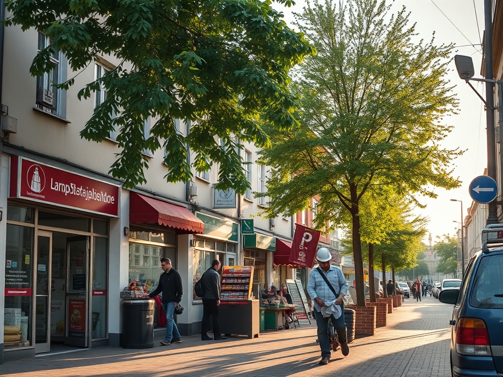 Herb Tarnobrzega i napis Urząd Miasta - oferta pracy dla mieszkańców